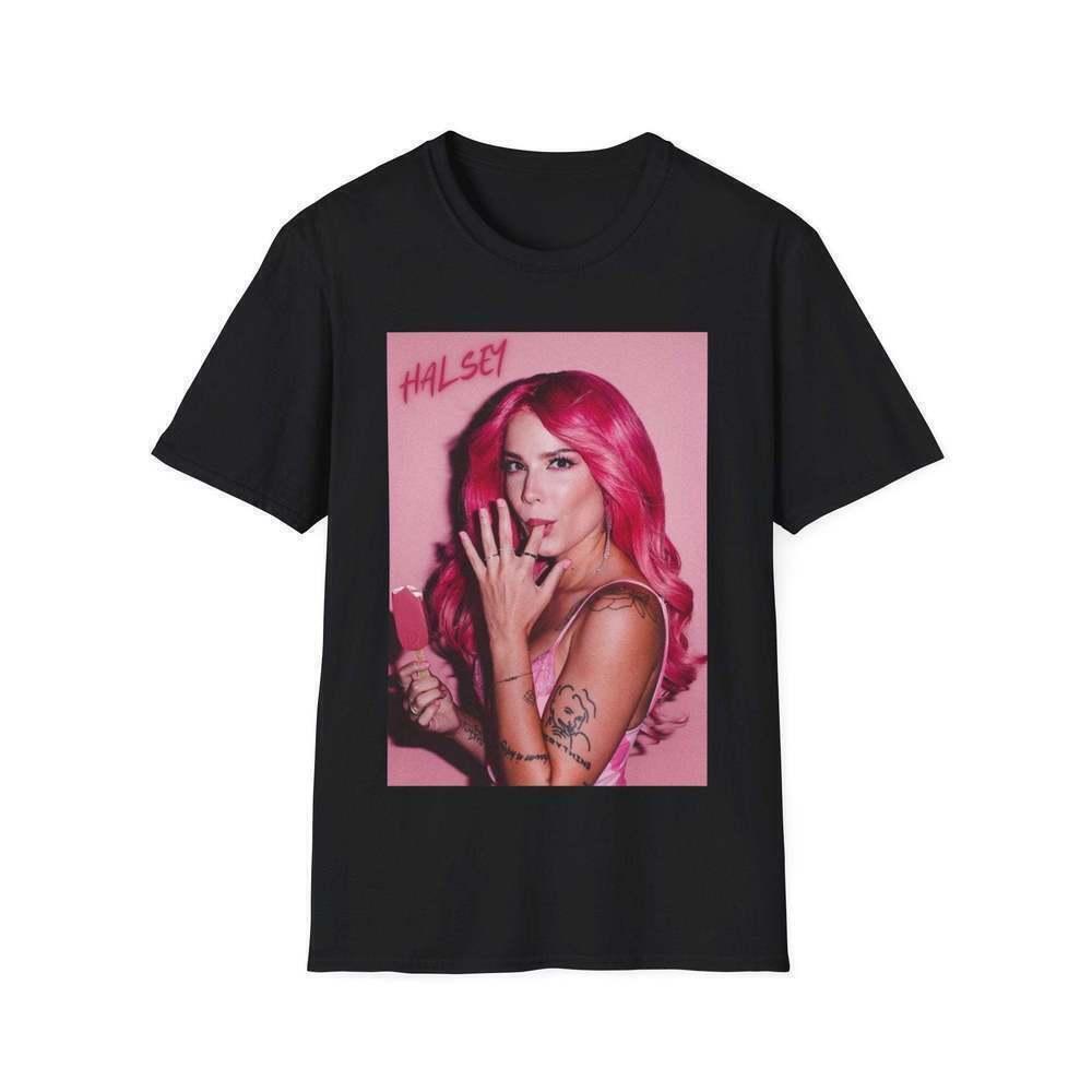 Halsey Pop Music Singer Fan Gift Aesthetic Graphic T-Shirt